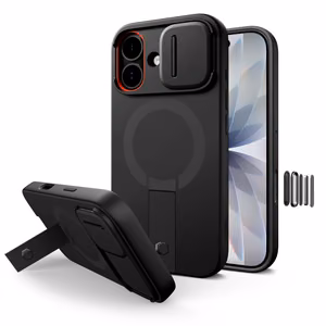 Tech-Protect Kevlar Aura MagSafe Ümbris jaoks iPhone 17 - Must
