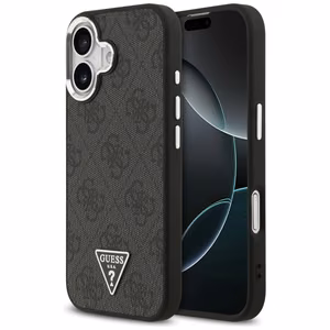 GUESS ümbris jaoks IPHONE 17 compatible with MagSafe GUHMP17SP4TSRCMK (PU 4G W/Triangle Logo SL) must