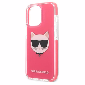 KARL LAGERFELD KLHCP13LTPECPI IPHONE 13 PRO / 13 6.1 "ÜMBRIS FUCHSIA / FUSCHIA CHOUPETTE HEAD