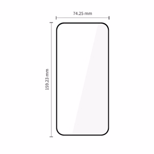 Tech-Protect Glass Fit+ karastatud klaas 2 tk Motorola Moto G67 / G77 jaoks - must