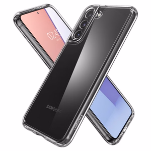 Spigen Ultra hübriidkott Samsung Galaxy S22 jaoks - läbipaistev