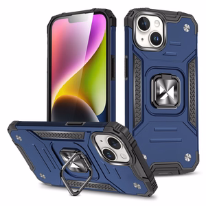 Wozinsky Ring Armor iPhone 15 Plus iPhone 15 Plus Ring Armor Ümbris - sinine