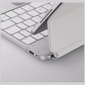 Uniq Venno Pro магнитный смарт-чехол с клавиатурой iPad Air 10.9" (2020/2022) / Pro 11" (2021/2022) / Air 11" (2024/2025/2026) - белый