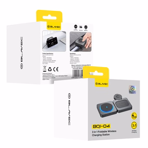 Blavec Induction charger BQI-04 Qi 15W magnetic Magsafe 3 in 1 UniCharge (BQI04-QIMB) black