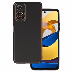 TEL PROTECT Luxury Ümbris jaoks Xiaomi Redmi Note 11 5G/Note 11S 5G/Poco M4 Pro 5G Must