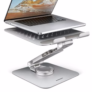 Sülearvuti alus 10-17" pööratav alumiinium STND-LR Axagon