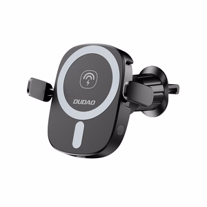 Dudao FW11 Car Phone Hoidja koos 15W Induktiivne Laadija jaoks Air Vent/Cockpit - must