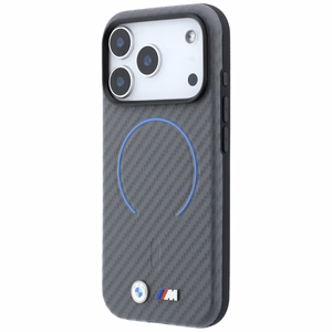 BMW M Carbon Printed Ring MagSafe ümbris iPhone 18 Pro / 17 Prole – hall