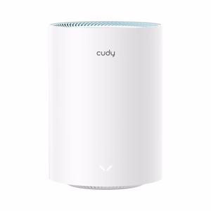 Cudy M1300 3-pakk Mesh Wi-Fi süsteem kahesageduslik (2.4 GHz / 5 GHz) Wi-Fi 5 (802.11ac) valge 1 siseantenn