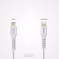 SBS TECABLELIGTC1W USB-C - Lightning Kaabel MFi Certified, 1m - valge