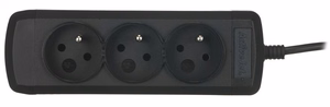 Activejet COMBO IEC 3G – 3 pesaga pikendusjuhe, 1.5 m kaabel, IEC-sisend (5901443018506)