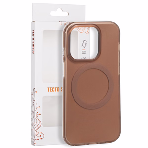 Tecto Shield Mistiq Mag ümbris mudelile iPhone 14 Pro 6,1", pruun