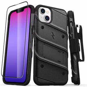 ZIZO BOLT Series ümbris seadmele iPhone 14 Plus, must