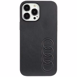 Audi Synthetic Leather iPhone 13 Pro Max 6.7" must/must hardcase AU-TPUPPCIP13PM-TT/D1-BK