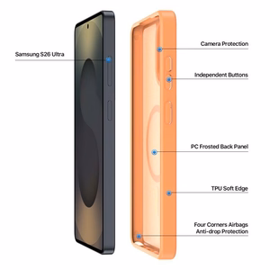 Ümbris Dux Ducis Yind MagSafe Samsung S948 S26 Ultra oranž