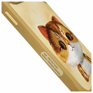 Nimmy Big Eyed Pet 2.0 Cat чехол для iPhone 15 Pro Max - зелёный
