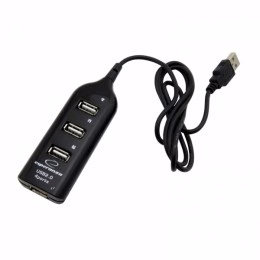 Хаб Esperanza EA116 USB 480 Мбит/с чёрный