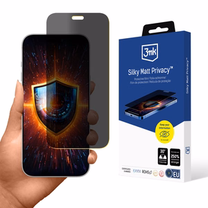 Apple iPhone 18 Pro Max – 3mk Silky Matt Privacy privaatsusfilter
