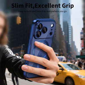 Tech-Protect MagFlex MagSafe Ümbris jaoks iPhone 17 Pro - Läbipaistev Navy sinine