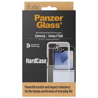 PanzerGlass HardCase ümbris jaoks Samsung Galaxy Z Flip 6 - läbipaistev