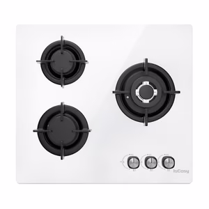 ISEASY MGBG-603 gaasipliidiplaat, 3 põletit (valge)