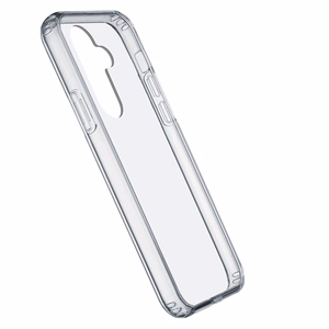 Cellularline Clear Strong ümbris seadmele Samsung Galaxy A54 5G, integreeritud antibakteriaalse koostisega, läbipaistev