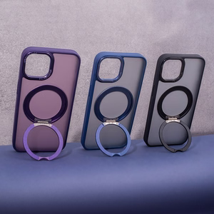 Mag Ring Rotating ümbris jaoks iPhone 14 Pro 6,1" tumesinine