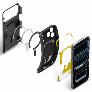 Spigen Tough Armor ümbris mudelile iPhone 18 Pro Max / 17 Pro Max – värv: must