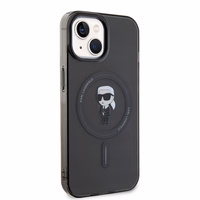 Karl Lagerfeld IML Ikonik MagSafe ümbris jaoks iPhone 15 - must