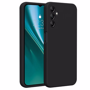 Etteri Silikoon Ümbris jaoks Samsung Galaxy A14 must