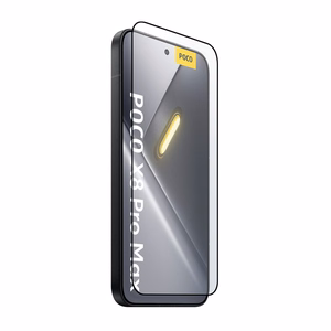 Crong 3D Armour Glass Lite kogu pinnaga liimitav karastatud ekraanikaitseklaas seadmele Xiaomi POCO X8 Pro Max 5G