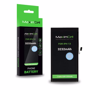 Maximcell aku iPhone 13 jaoks 3232mAh Li-poly