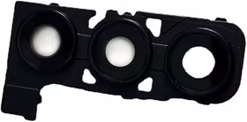 Samsung A256 A25 lens jaoks camera koos frame Sinine Must ORG