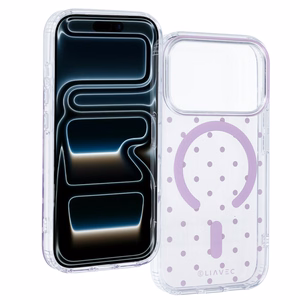 Liavec Bubble ümbris iPhone 18 Pro / 17 Pro jaoks, roosa