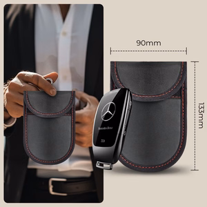Tech-Protect KLR100 RFID Ümbris - Must and Punane