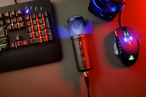 Kruger&Matz Warrior GV-100 USB mängu- ja vlogimismikrofon