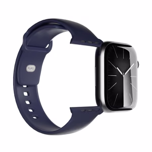 Puro Icon Strap jaoks Apple Watch 44/45/46/49mm - Navy Sinine