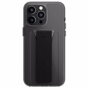Uniq Heldro Mount ümbris with Stand iPhone 15 Pro 6.1" smoke/vapor smoke