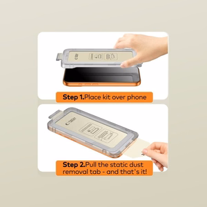 Karastatud klaas TECH-PROTECT QUICK SET+ 2-PACK GALAXY S26 must