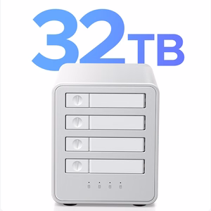 Orico 8848RC3 DAS seeria 4-pesaline 2.5" HDD/SSD kettamassiiv - valge