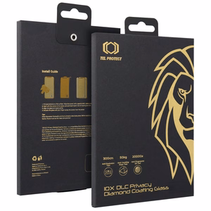 Tempered glass Tel Protect 10X Privacy DLC Diamond Coating jaoks Iphone 16