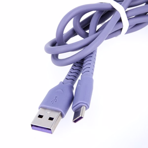 Maxlife MXUC-04 cable USB - USB-C 1,0 m 3A lilla