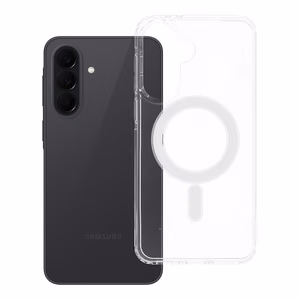 Чехол для Samsung A37 Clear Mag Cover (STR) совместим с MagSafe прозрачный