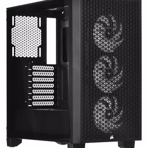 CORSAIR 3000D RGB karastatud klaasist Mid Tower korpus