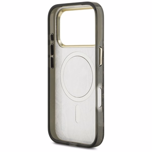 Чехол Guess Python Pattern MagSafe для iPhone 17 Pro - коричневый