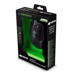 Esperanza MX205 Fighter mouse Gaming Right-hand USB Type-A Optical 2400 DPI