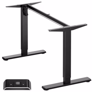 DESK FRAME MOTORISED/BLACK WDF221E-B ONKRON