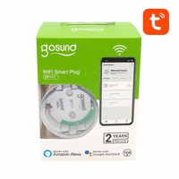 Nutikas plug WiFi Gosund SP111 3680W 16A, Tuya 2-pakk