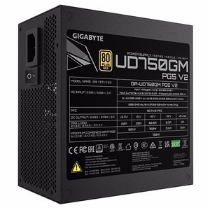 Gigabyte UD750GM 750W PG5 V2 toiteplokk (GP-UD750GM PG5 V2)
