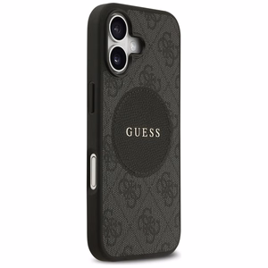 Guess 4G Circle Classic Logo MagSafe ümbris jaoks iPhone 17 - must